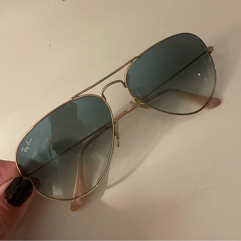 Ray Ban Aviator Light Blue Gradient - Picture 2 of 4